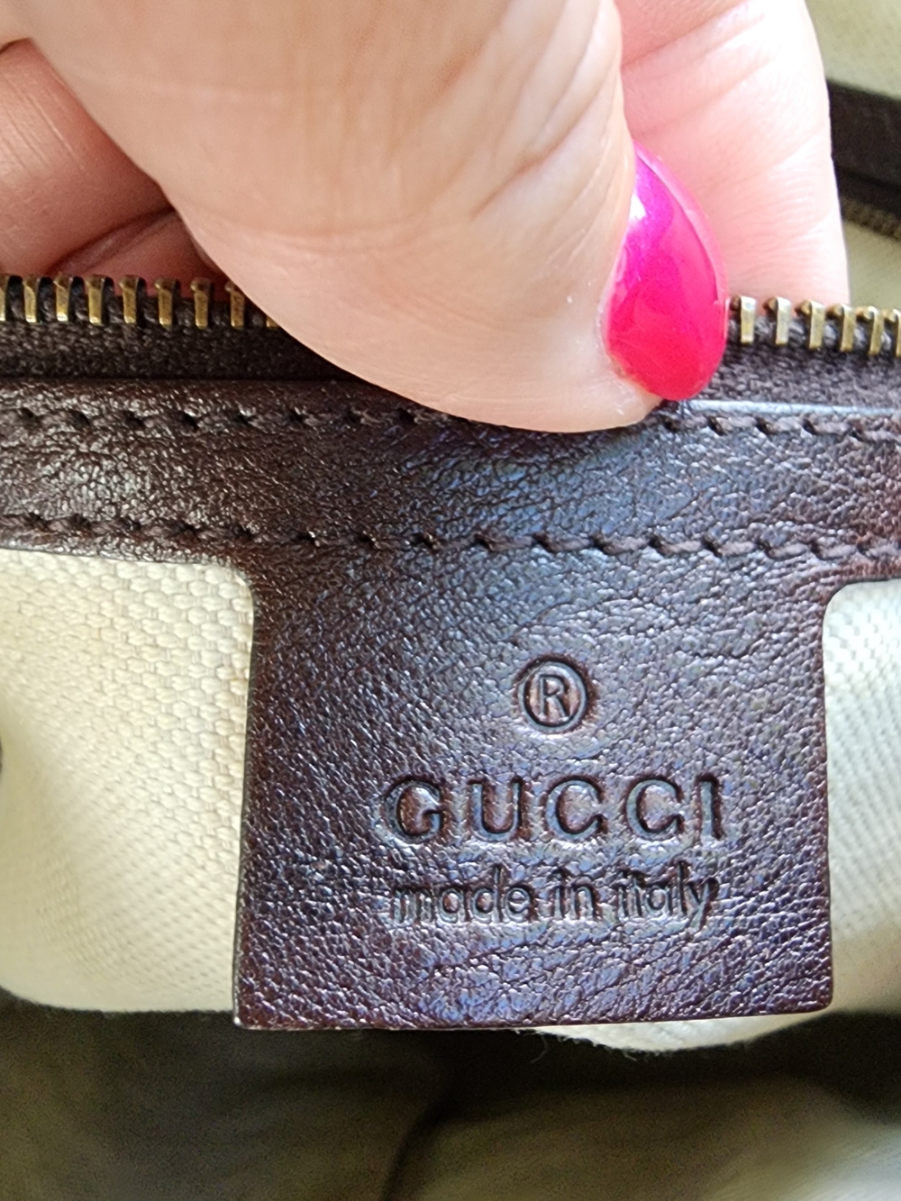 Gucci Brown GG Canvas Medium Running Hobo Bag Gold Hardware 247185 - Picture 3 of 16